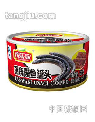 欢乐家蒲烧鳗鱼罐头128g