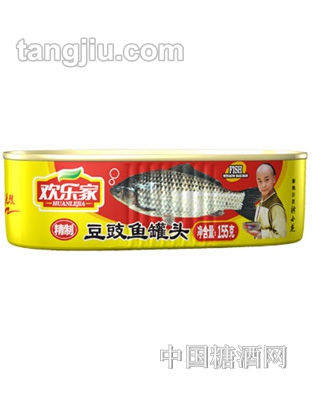 欢乐家豆豉鲮鱼罐头155g
