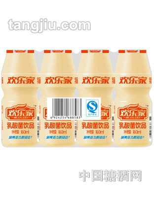 欢乐家乳酸菌饮品180ml