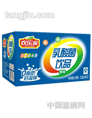 欢乐家乳酸菌饮品330ml