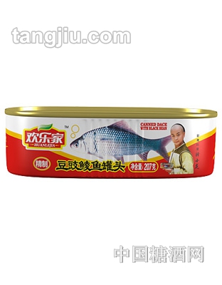 欢乐家豆豉鲮鱼罐头207g