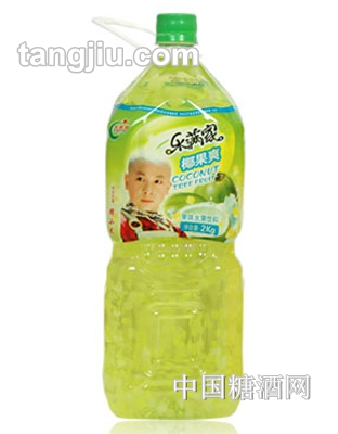 乐满家椰果爽果粒果味饮料2.0kg