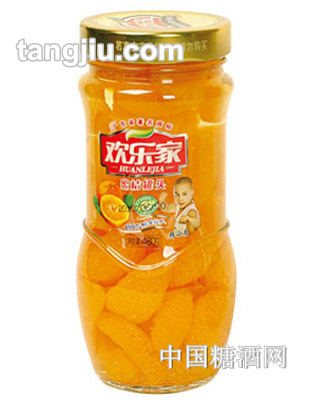 欢乐家蜜桔水果罐头480g