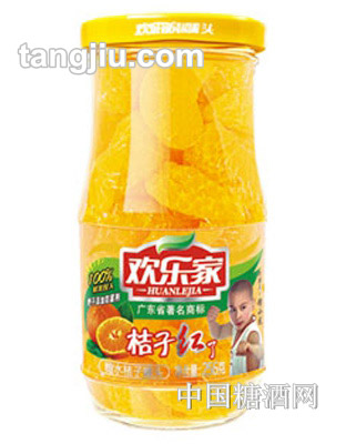 欢乐家桔子红了罐头256g