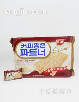 400g芝麻方酥饼干