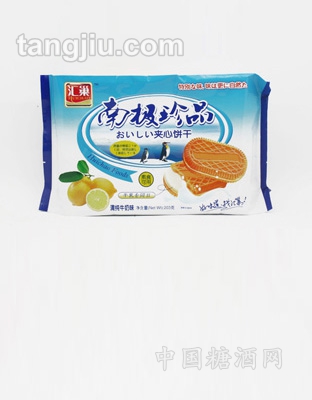 203g南极珍品牛奶味夹心饼干