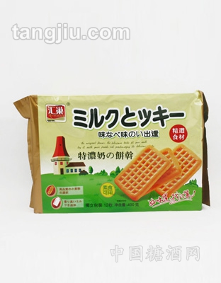 400g特浓奶饼干