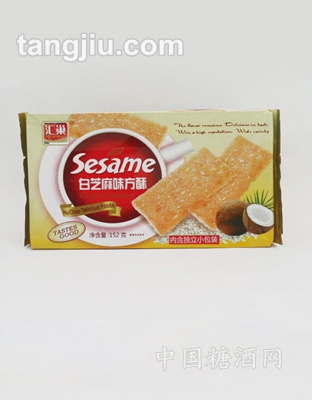 152g白芝麻味饼干