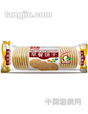 嘉士利咸味葱油早餐饼干167g