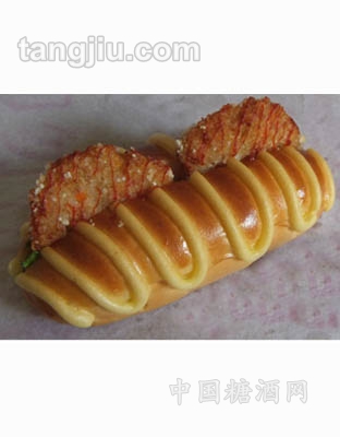 可乐饼三文治