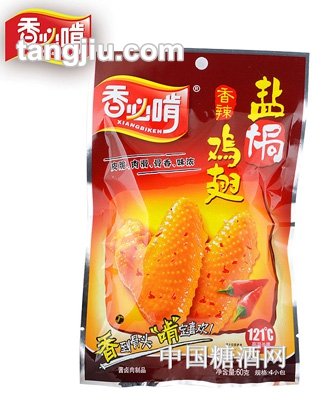 香必啃盐焗鸡翅（香辣）60G4小包