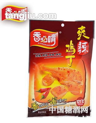 香必啃爽辣鸡丁50G