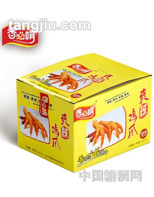 香必啃爽辣鸡爪260G