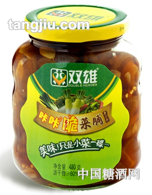 双雄咔咔脆菜脯480G