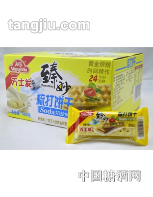 万士发梳打饼干（奶盐味）1公斤