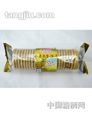 万士发全麦早餐饼干168g