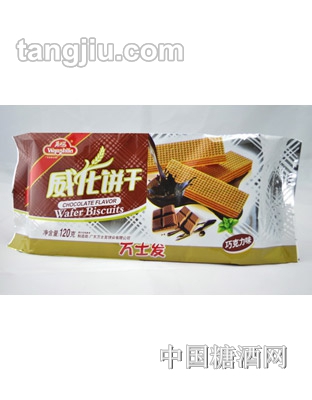 万士发威化饼干（巧克力味）120g