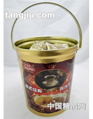 万士发法式经典酥饼干500g