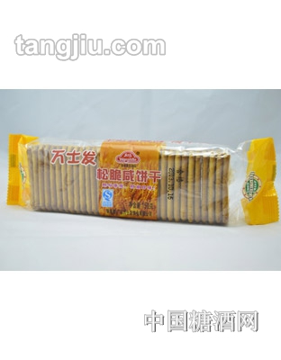 万士发松脆咸饼干150g
