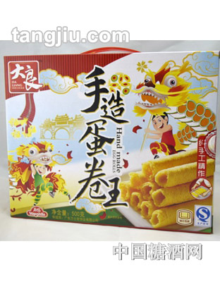 万士发手造蛋卷王500g