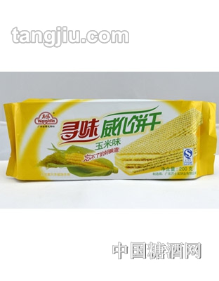 万士发威化饼干（玉米味）200g