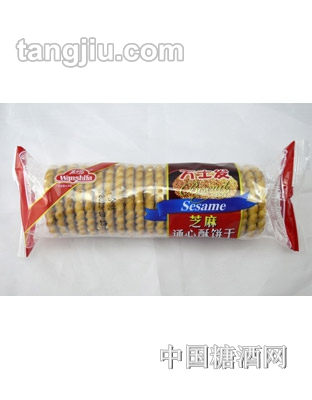 万士发芝麻通心酥饼干168g