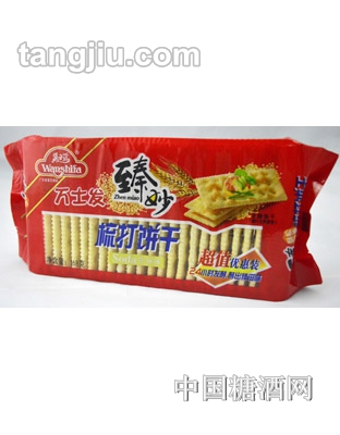 万士发梳打饼干（芝麻味）168g