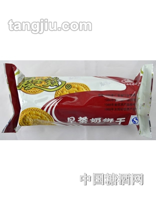 万士发早茶奶饼干150g