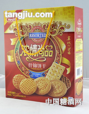 万士发浓情尚品什锦饼干838g