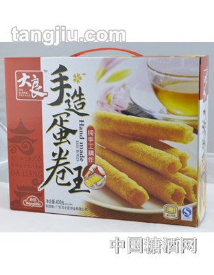 万士发手造蛋卷王400g