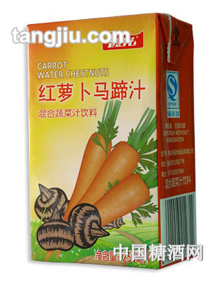 霞光红萝卜马蹄汁（新包装）250ml