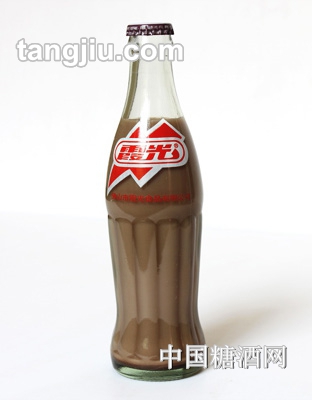 霞光巧克力豆奶饮料瓶装250ml