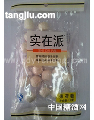 实在派薄荷糖118g