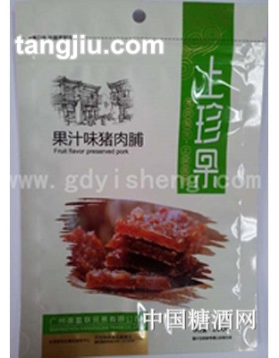上珍果果汁味猪肉脯100g