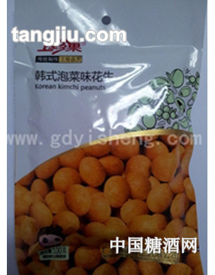 上珍果韩式泡菜味花生100g
