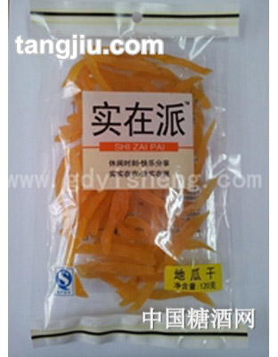 实在派地瓜干120g