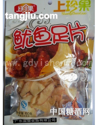 上珍果鱿鱼足片60g