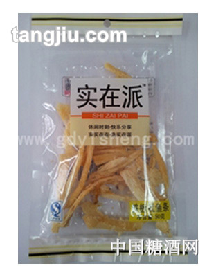 实在派铁板鱿鱼条50g
