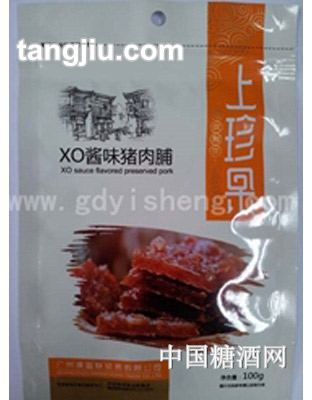 上珍果XO酱味猪肉脯100g