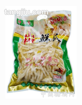 给力鸟山椒鲜爪1750g