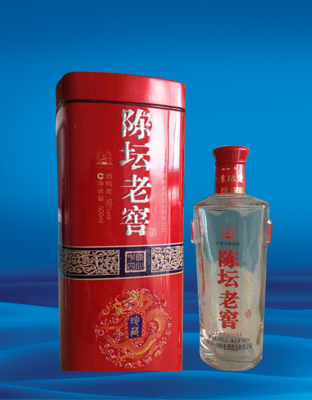 百八角铁盒陈坛老窖-珍藏
