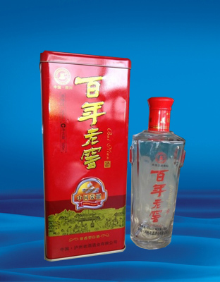 百年老窖方铁盒
