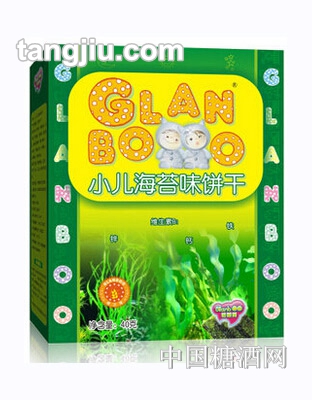 格兰宝小儿海苔味营养磨牙饼干40g