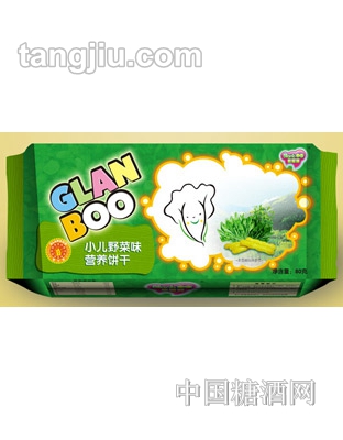 格兰宝小儿野菜营养磨牙饼干80g