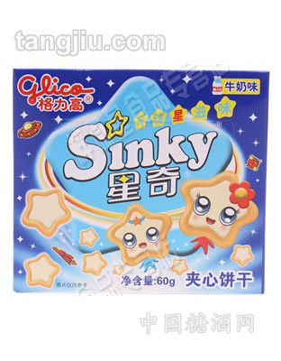 格力高-星奇牛奶饼干60克