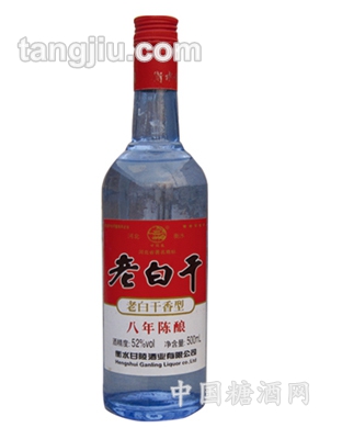 52&#176;八年陈酿（蓝瓶红标）