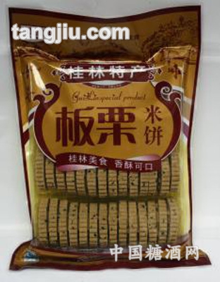 板栗米饼