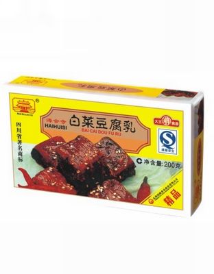200g精品白菜腐乳（盒装）
