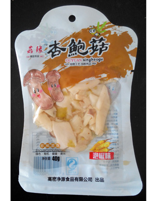 40克泡椒杏鲍菇