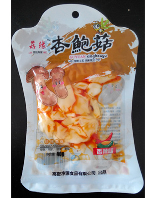 40克香辣杏鲍菇